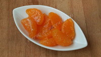 овсяно-творожная запеканка с мандаринами