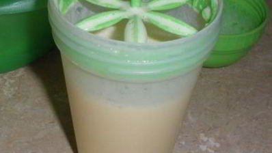 пирог-запеканка из батона с яблоками