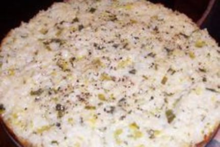 Пирог-запеканка из риса