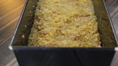 пшенная запеканка с тыквой, изюмом и корицей