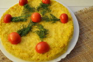 Пшенная запеканка с тыквой