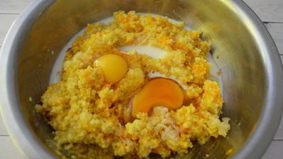 пшенная запеканка с тыквой