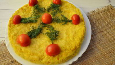 пшенная запеканка с тыквой