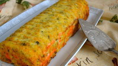 рисовая запеканка с лососем