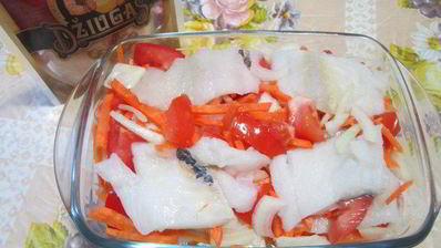 рыбная запеканка с сыром джюгас