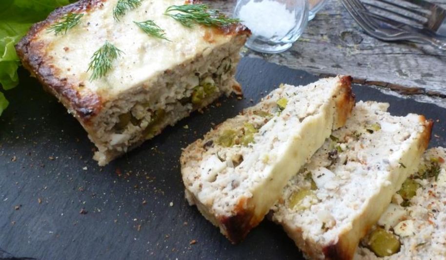 Рецепт рыбной запеканки с яйцами и зеленым горошком