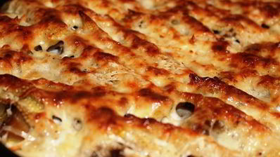 соте-запеканка из овощей с грибами