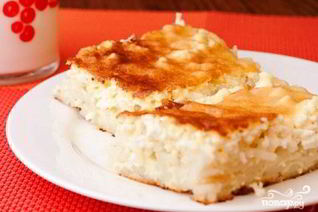 Творожная запеканка с макаронами