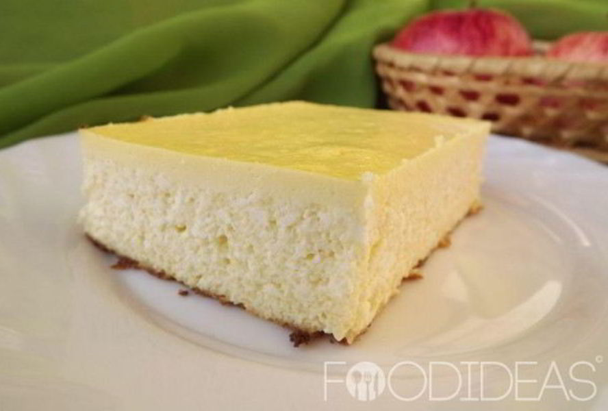 Творожная запеканка со сметаной