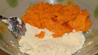 творожно-морковная запеканка
