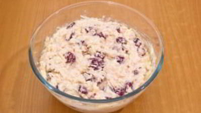 творожно-рисовые запеканки с вишней