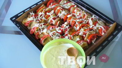 запеканка из баклажанов