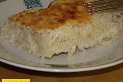 Запеканка из капусты с сыром в духовке