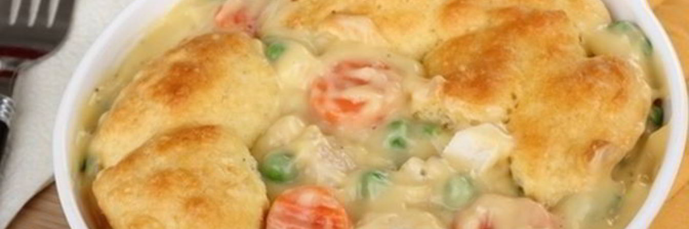 Запеканка из курицы с овощами и творогом