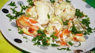 запеканка из летних овощей с очень вкусной заливкой