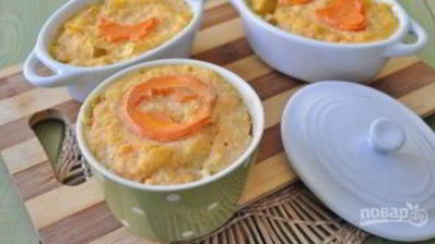 запеканка из пшенной крупы веганская