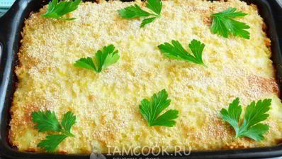 запеканка из рыбного фарша