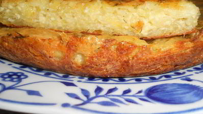 запеканка из тертого картофеля с сыром