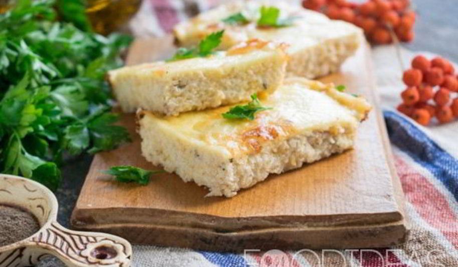 Рецепт запеканки из цветной капусты в духовке