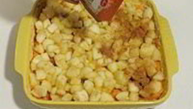 запеканка из тыквы и яблок