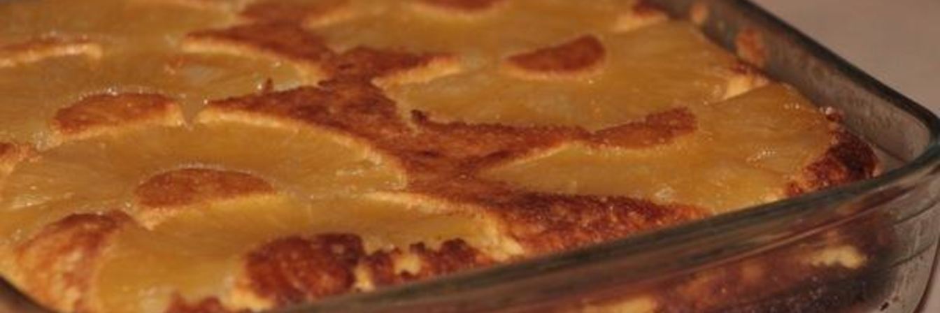 Запеканка с ананасами