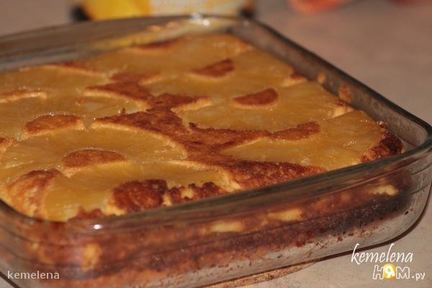Запеканка с ананасами