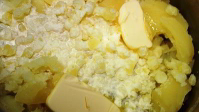 запеканка с двойным мясом