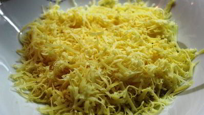 запеканка с двойным мясом