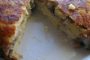 Запеканка с грибами