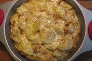 Запеканка с кабачками по-приморски