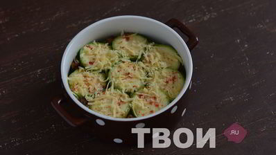запеканка с кабачком и фаршем