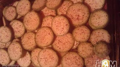 запеканка с мясом под овощами в сливках