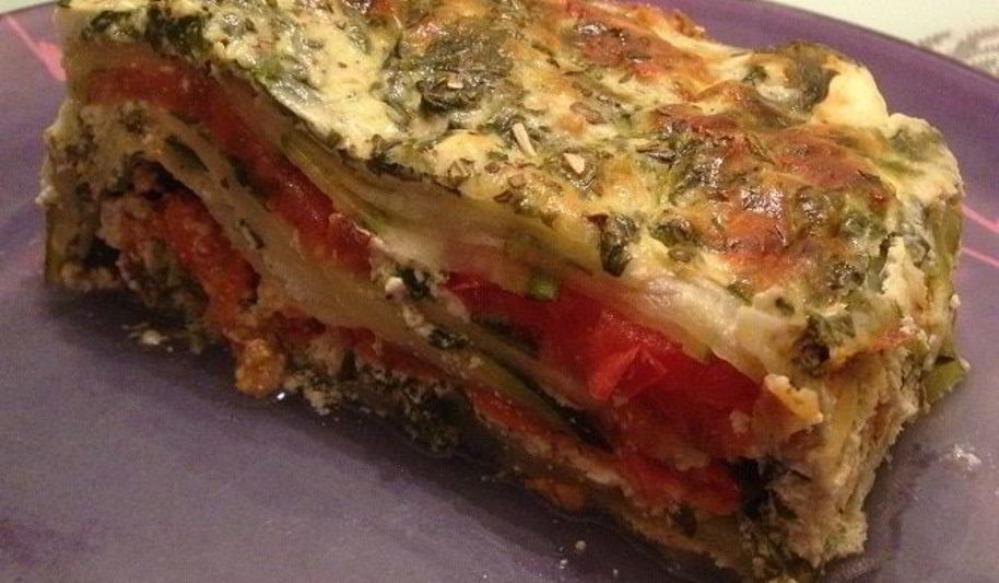 Рецепт запеканки с цукини и творогом