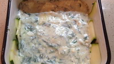 запеканка с цукини и творогом