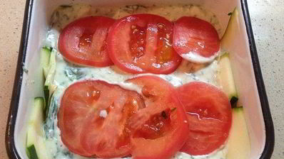 запеканка с цукини и творогом