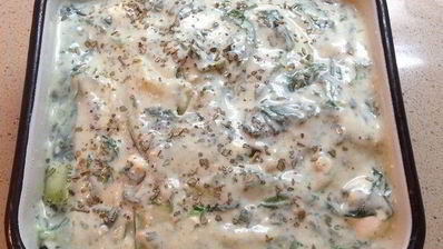 запеканка с цукини и творогом