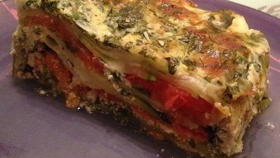 запеканка с цукини и творогом