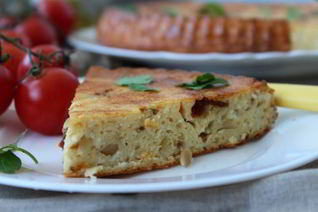 Запеканка с вялеными помидорами