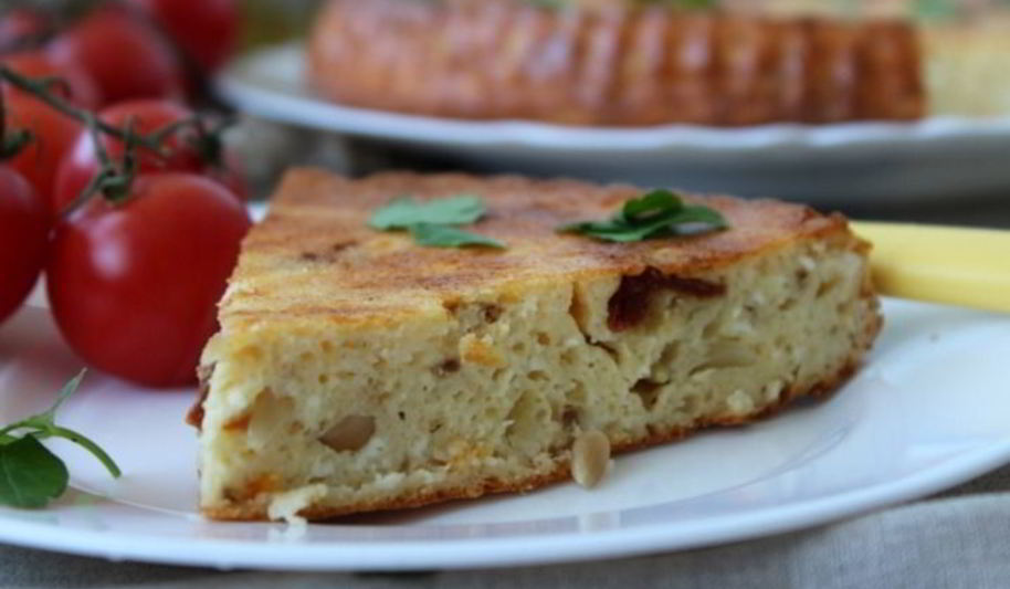 Рецепт запеканки с вялеными помидорами