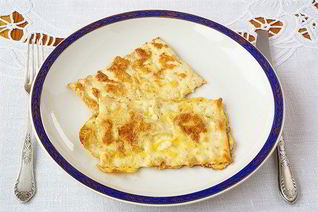 Жареная маца