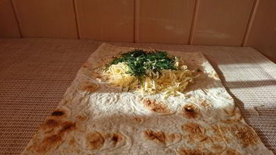 жареные конвертики с сыром