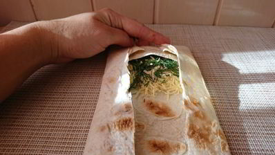 жареные конвертики с сыром