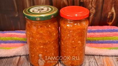 аджика без яблок на зиму