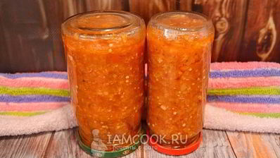 аджика без яблок на зиму