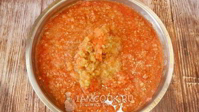 аджика без яблок на зиму