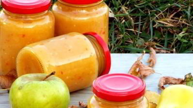 аджика из кабачков с яблоками на зиму