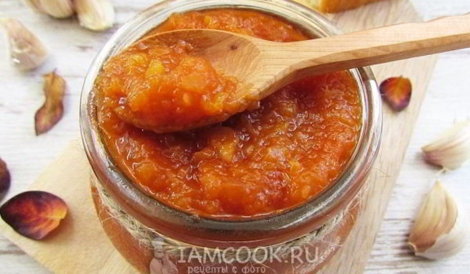 Рецепт аджики из кабачков