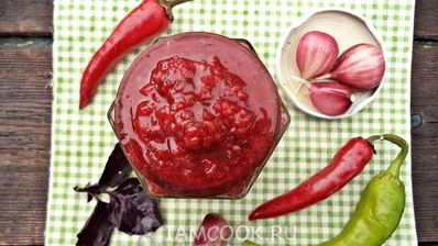 аджика из красной смородины