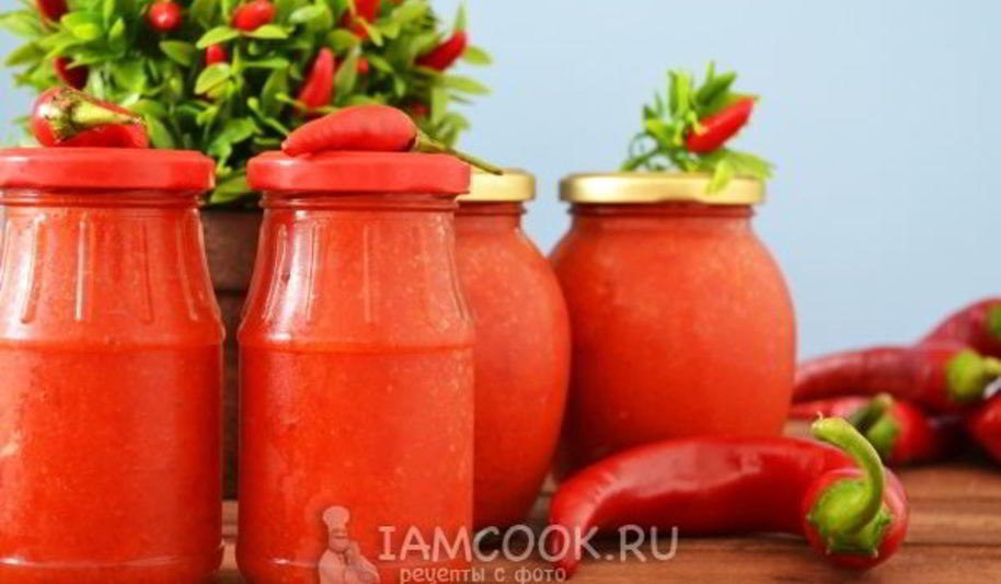 Рецепт аджики из перца