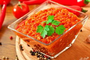 Аджика из помидоров без чеснока